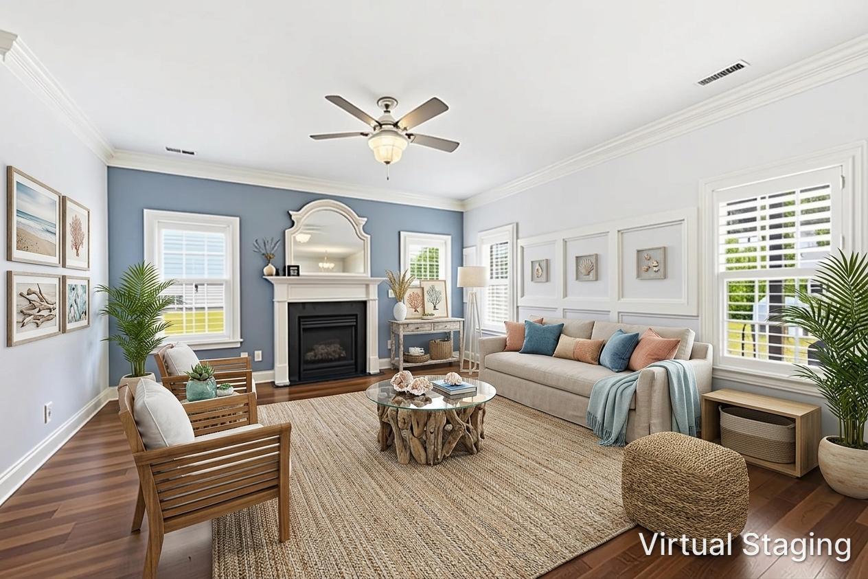 Living Room (Virtually Staged)
