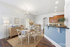 Kitchen/Breakfast Area (Virtually Staged)