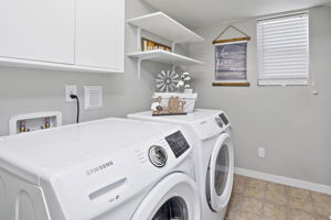 2nd level laundry room ~ Washer and Dryer not included