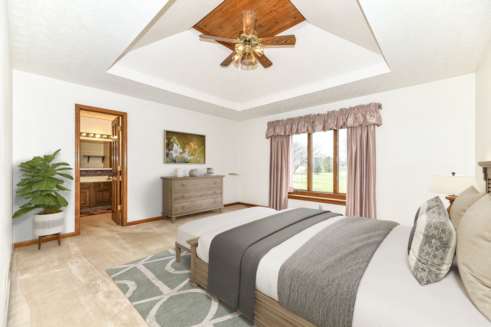 Master Bedroom (staged)