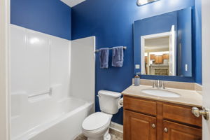 First floor bath