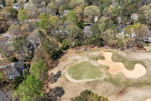 Aerial View of the 6th Green