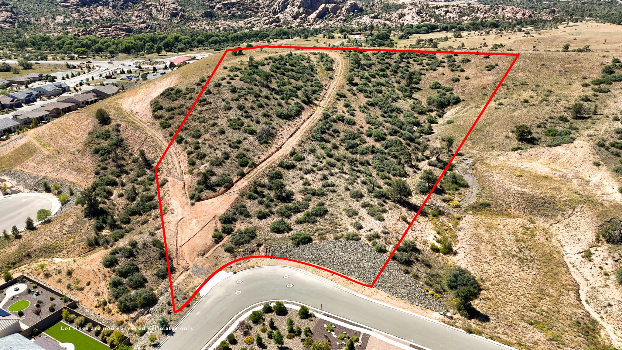Birds Eye with Lot Lines