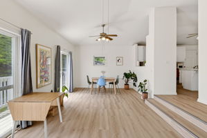 Open Concept Living/Dining Area