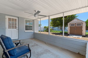 Porch enclosed