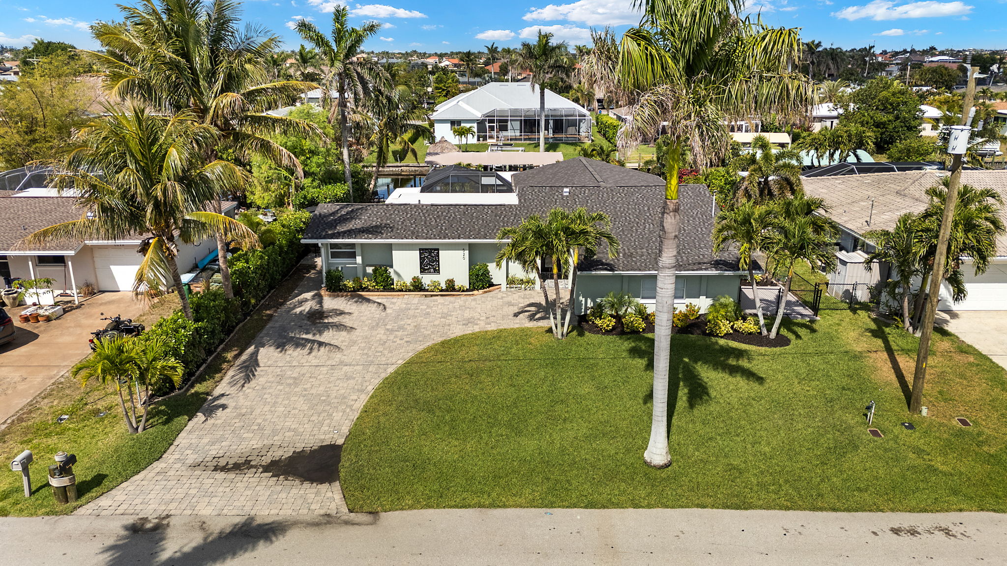 Aerial Front Exterior 1