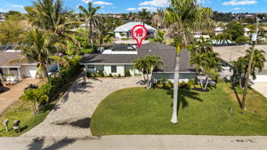 Aerial Front Exterior 1 -Marker