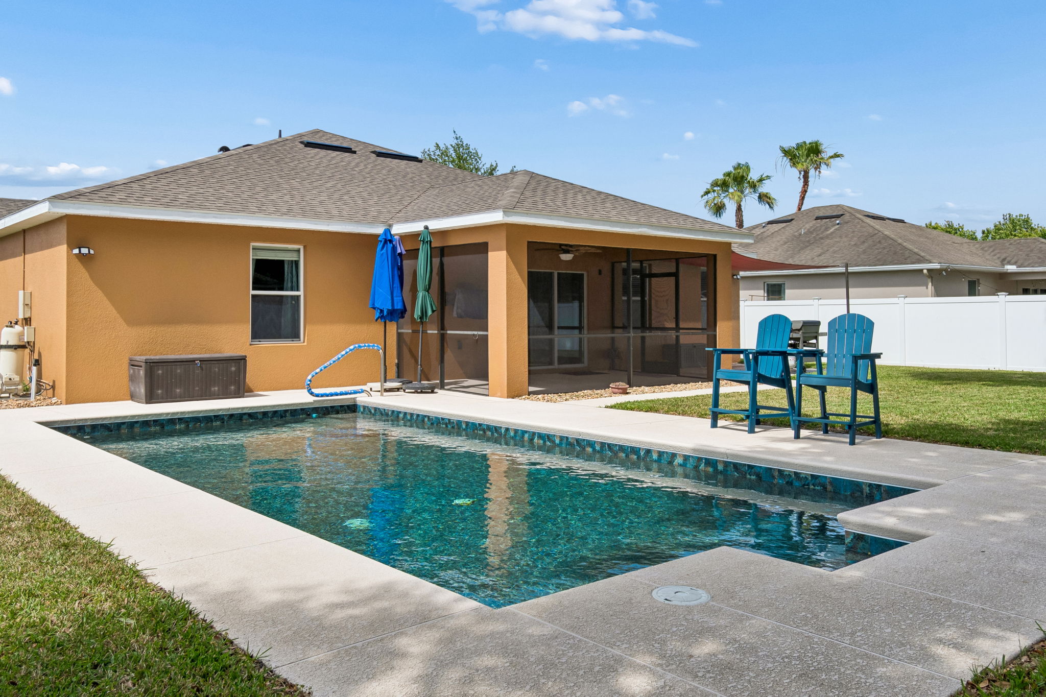 Saltwater Sport Pool built in 2020