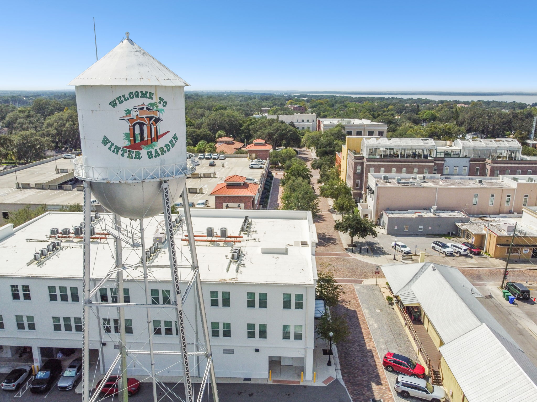 Winter Garden Water Tower