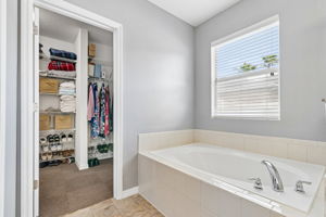 Garden Tub in Primary Bathroom