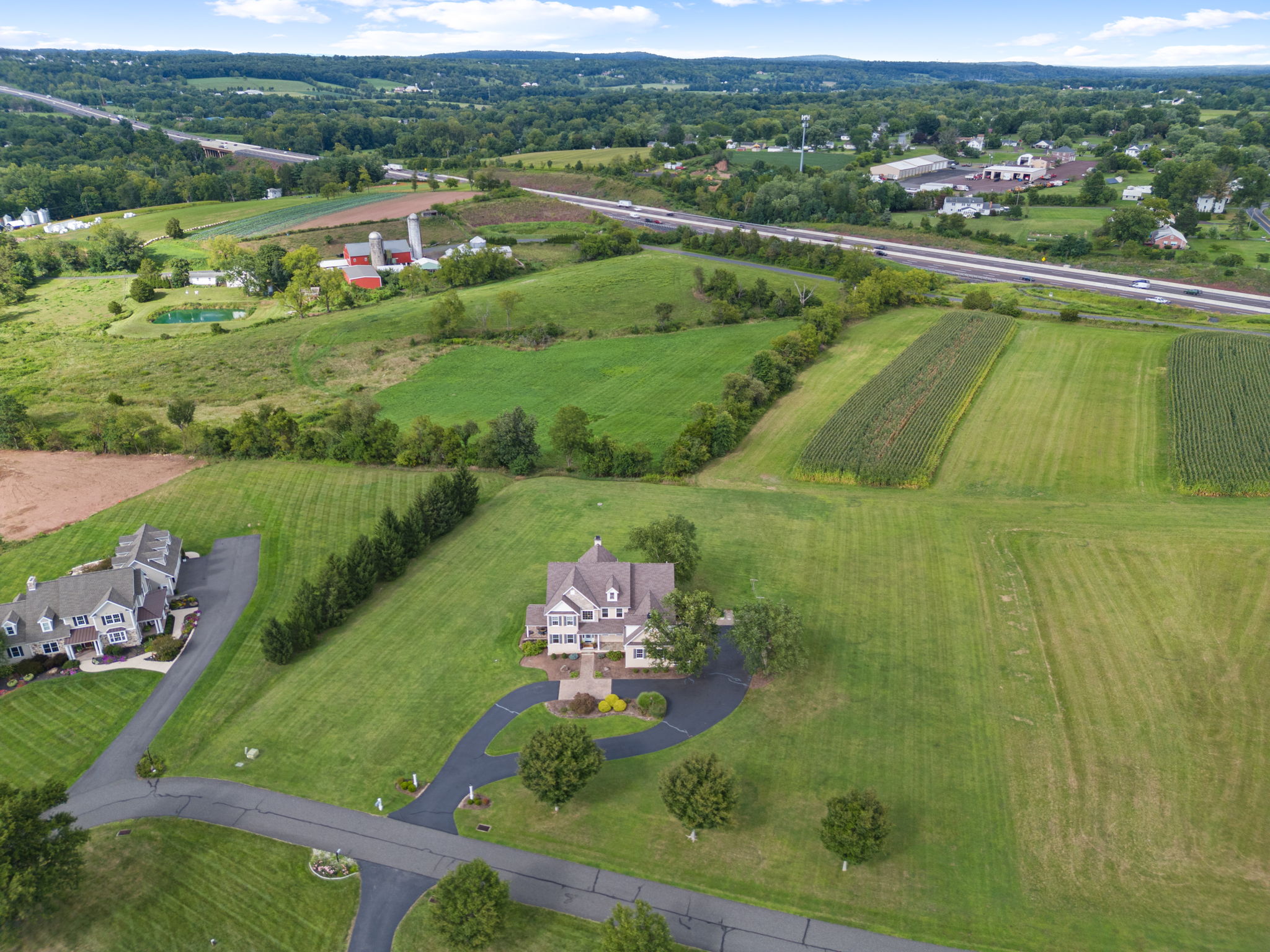 Aerial Front View