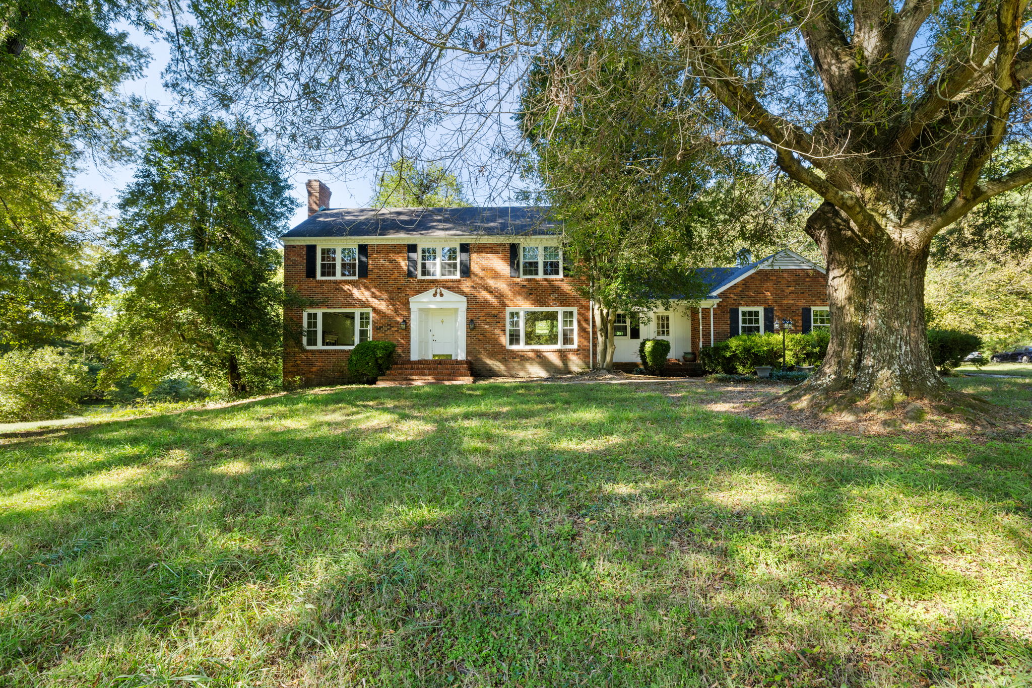 An adjacent parcel is included