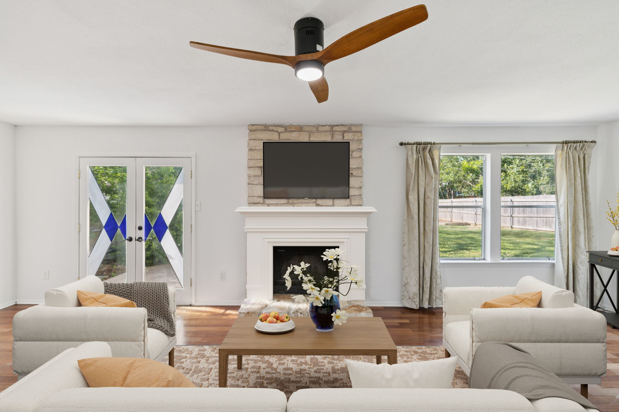 Living Room - Virtually Staged