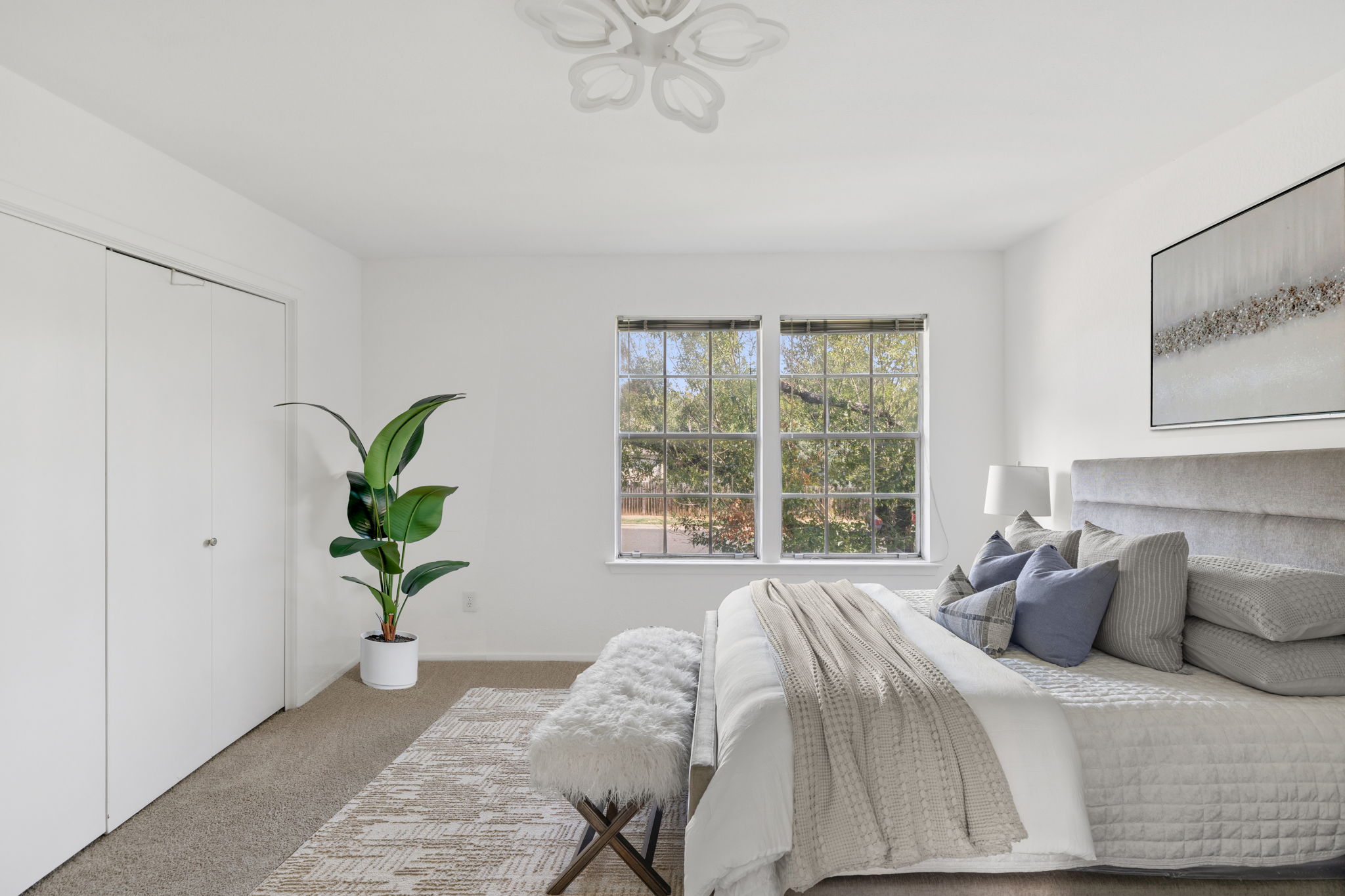 Primary Bedroom - Virtually Staged