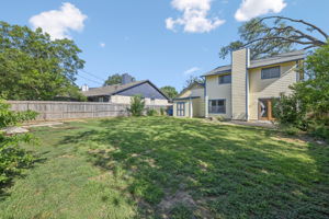 Spacious Backyard
