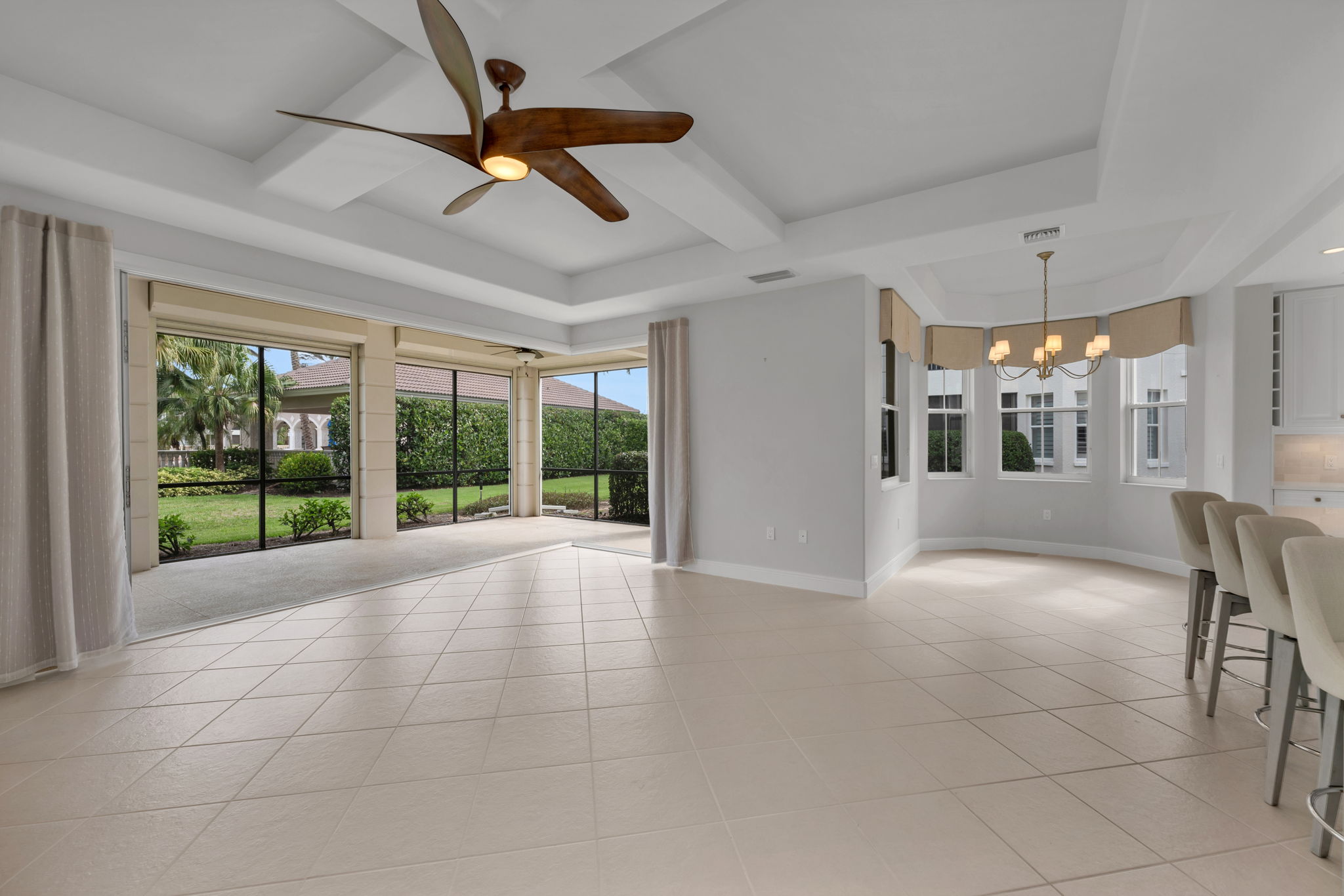 Living - Lanai Doors Open
