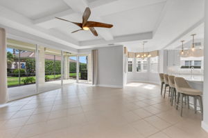 Living - Lanai Doors Closed