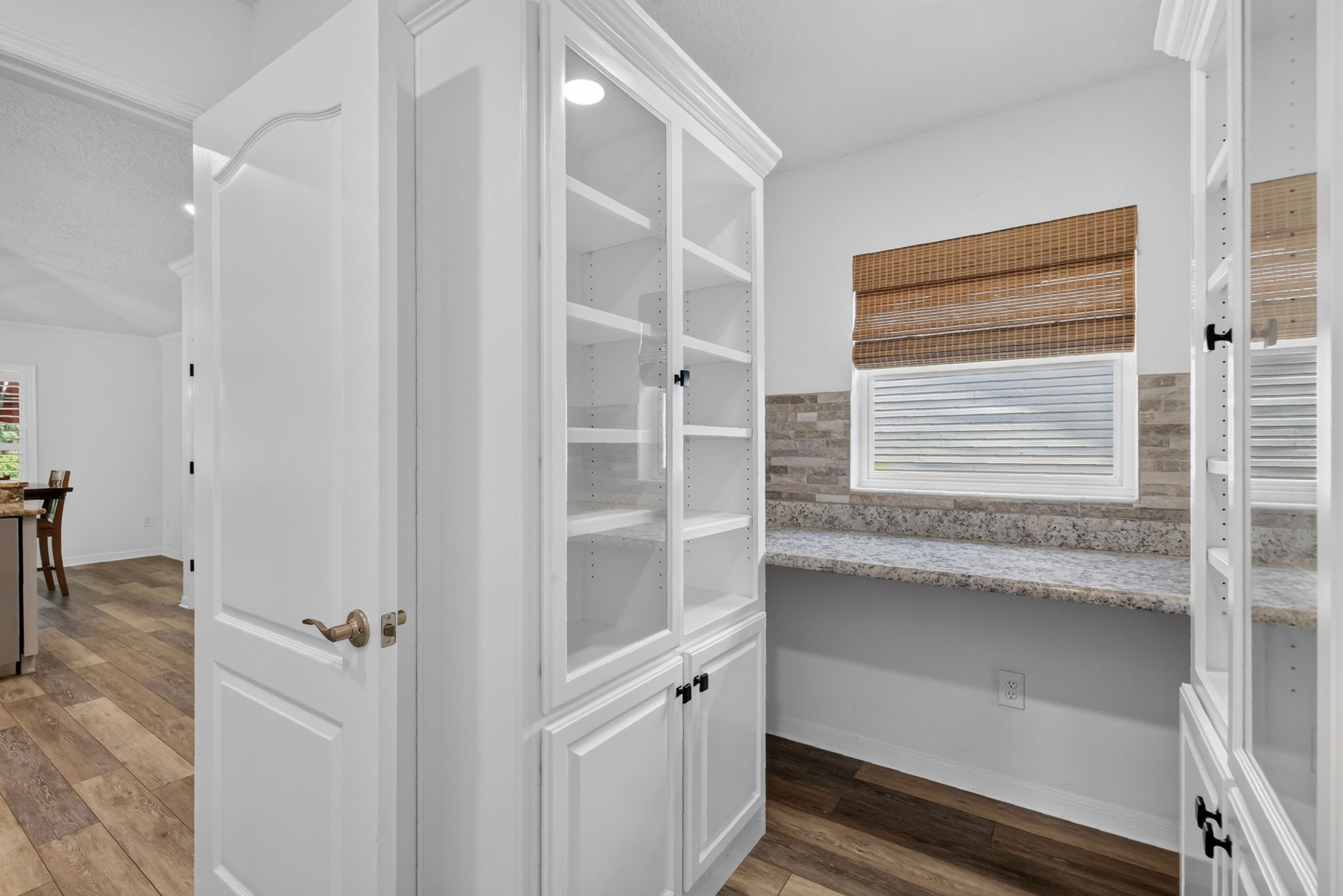 Spacious Butler Pantry with Custom Cabinetry