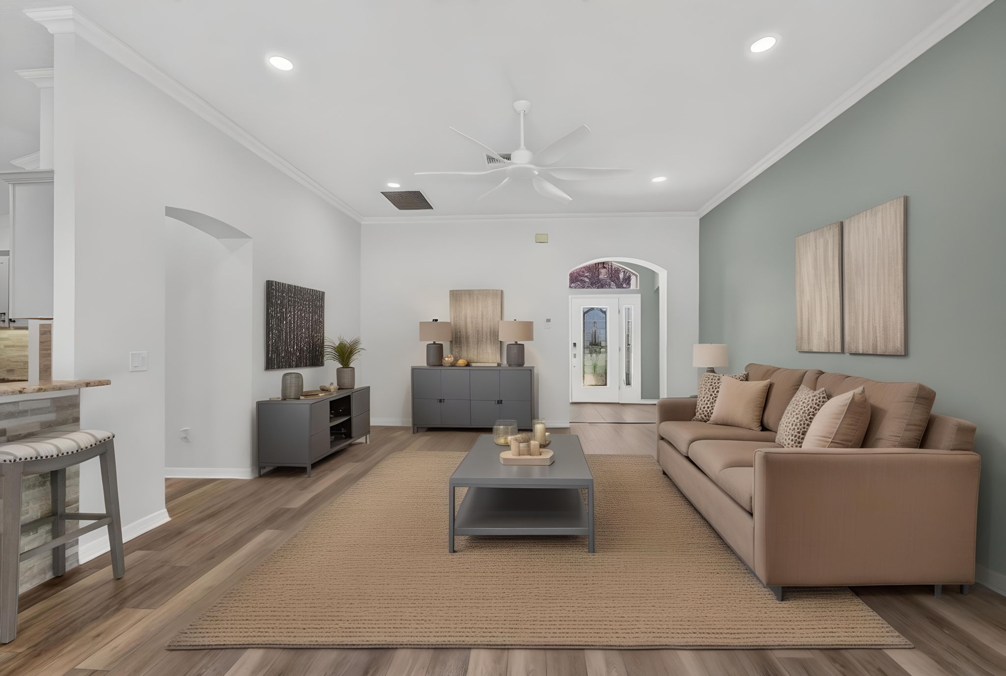 Living Room - Virtually Staged