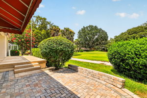 Paver Patio with Incredible Golf Front Views!