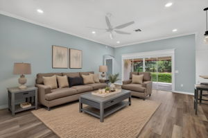 Living Room - Virtually Staged