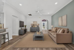 Living Room - Virtually Staged