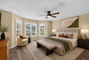 Second Bedroom - Virtually Staged