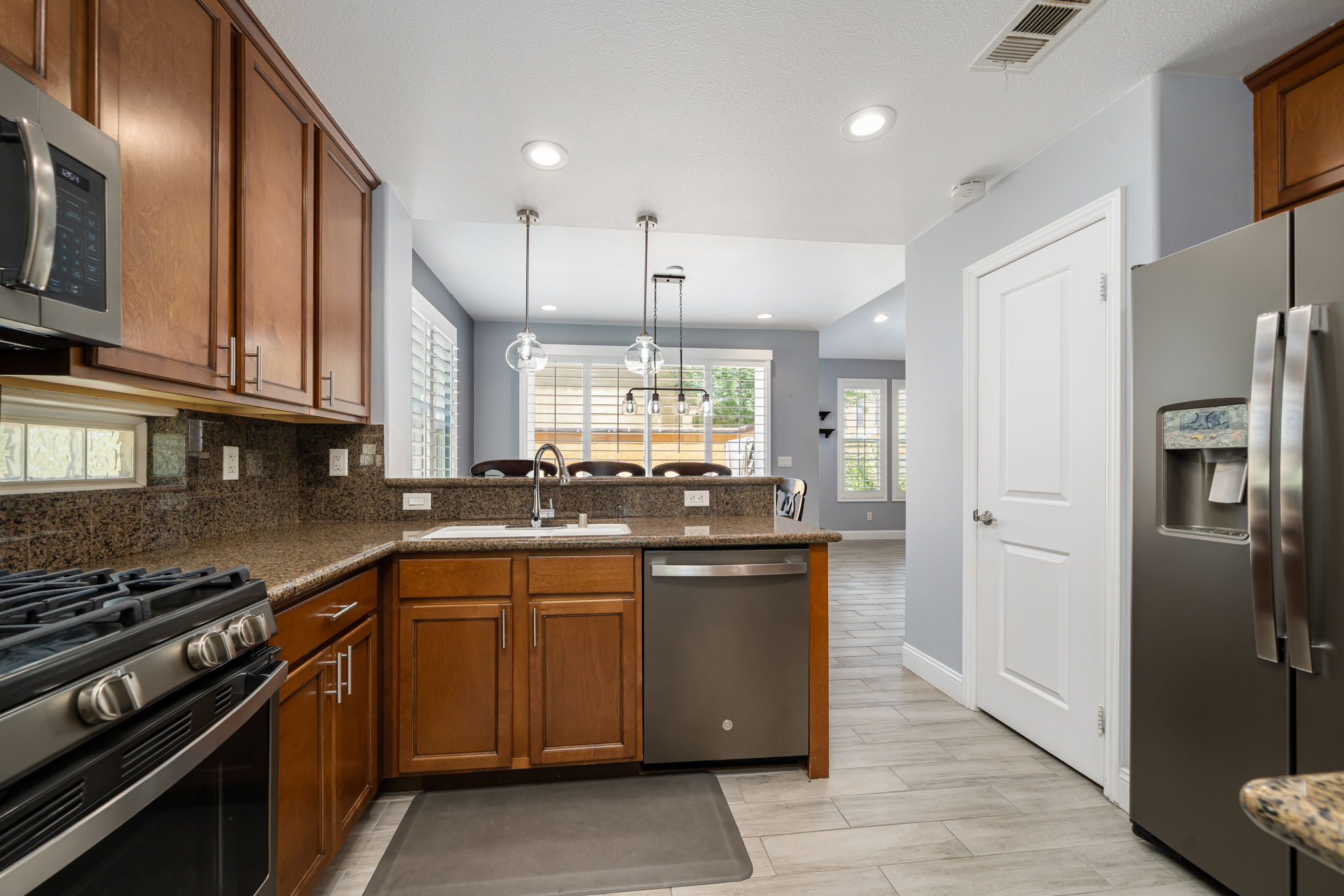 Kitchen to Dining