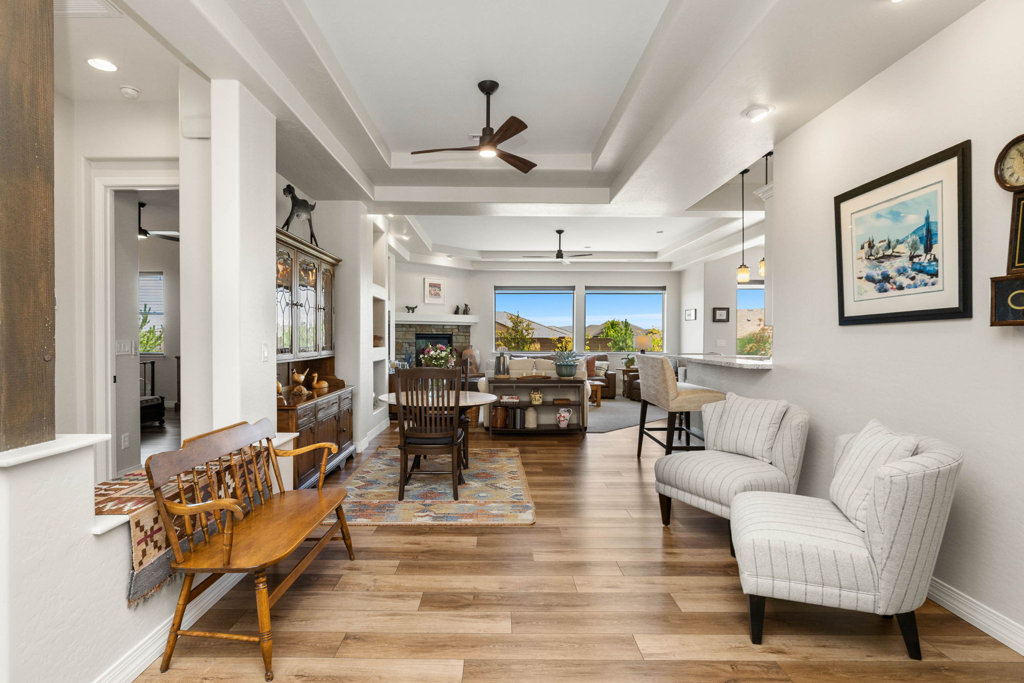 Foyer to Dining Room