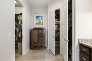 Primary Bathroom to Closets