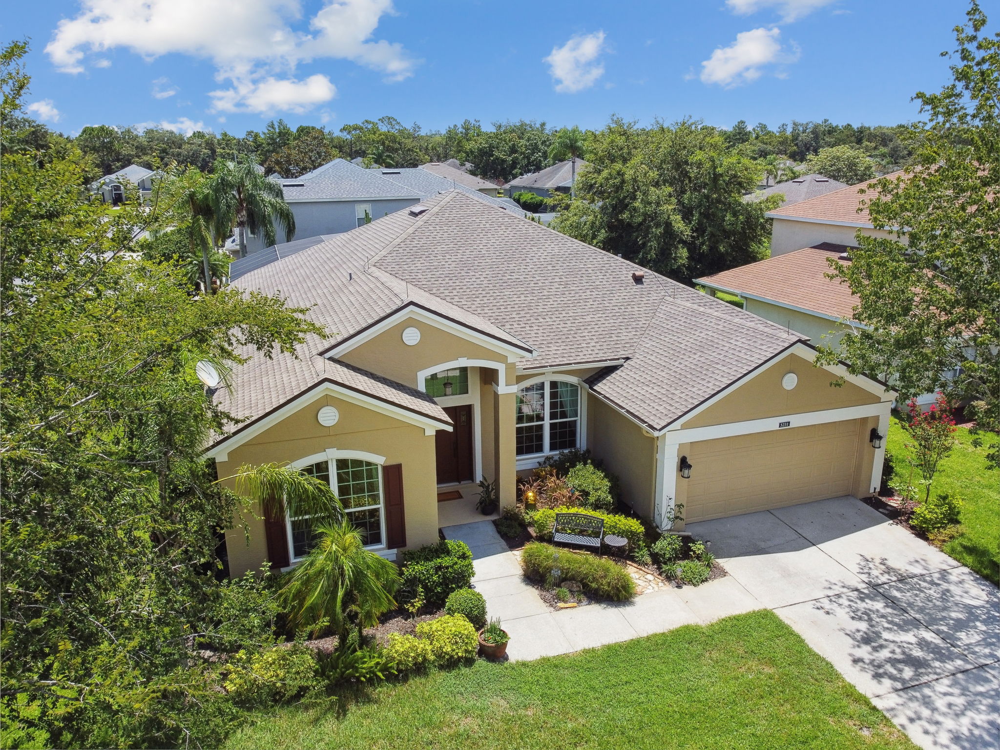 Aerial Front View