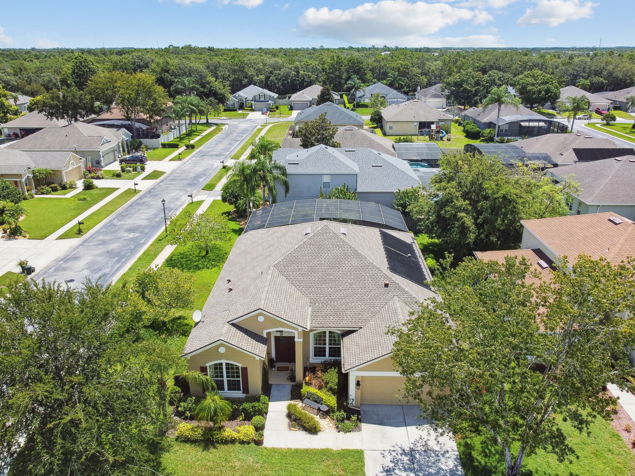 Aerial Front View