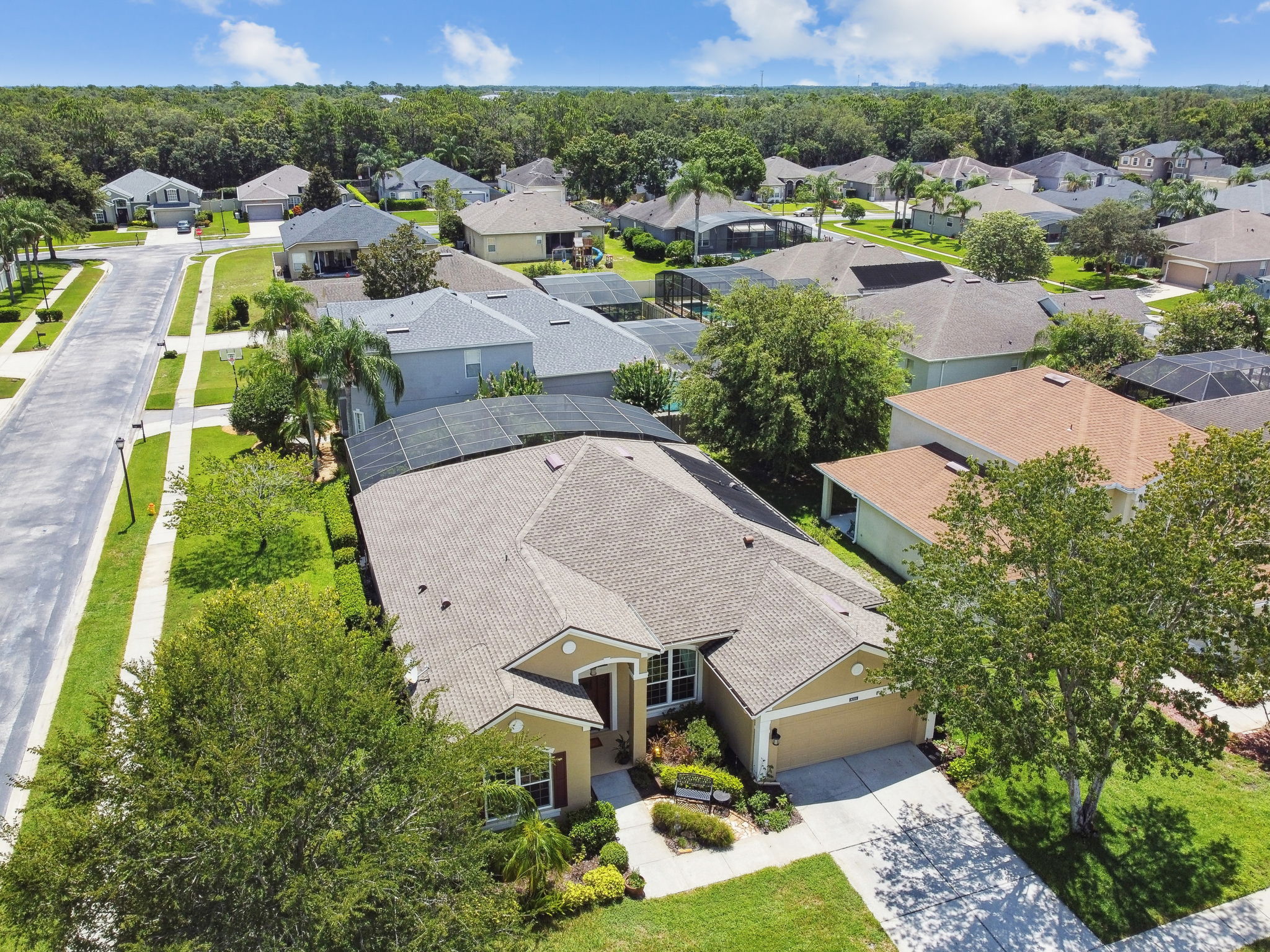 Aerial Front View