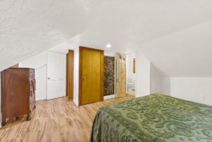 View to closet and bathroom.