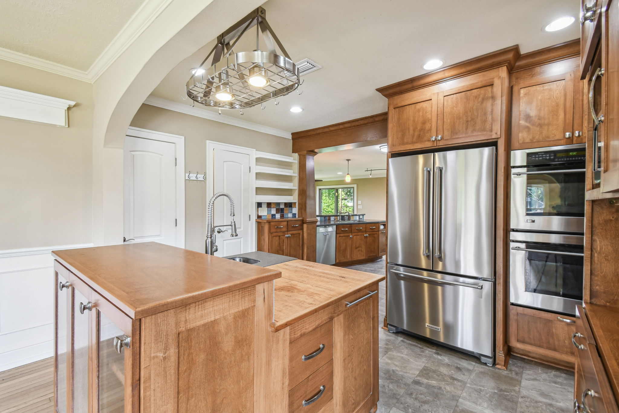 New Stainless steel French door refrigerator