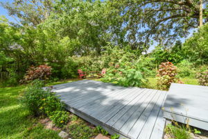 Great spot for a playhouse or maybe a spa