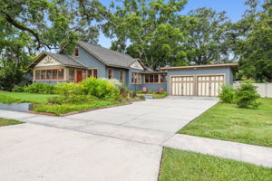 Oversized two car garage and plenty of parking