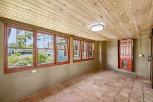 Gorgeous views of the front and backyards