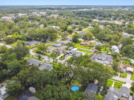 Aerial view toward downtown Winter Garden