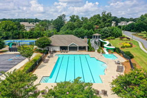 42 Aerial Community Clubhouse + Pool