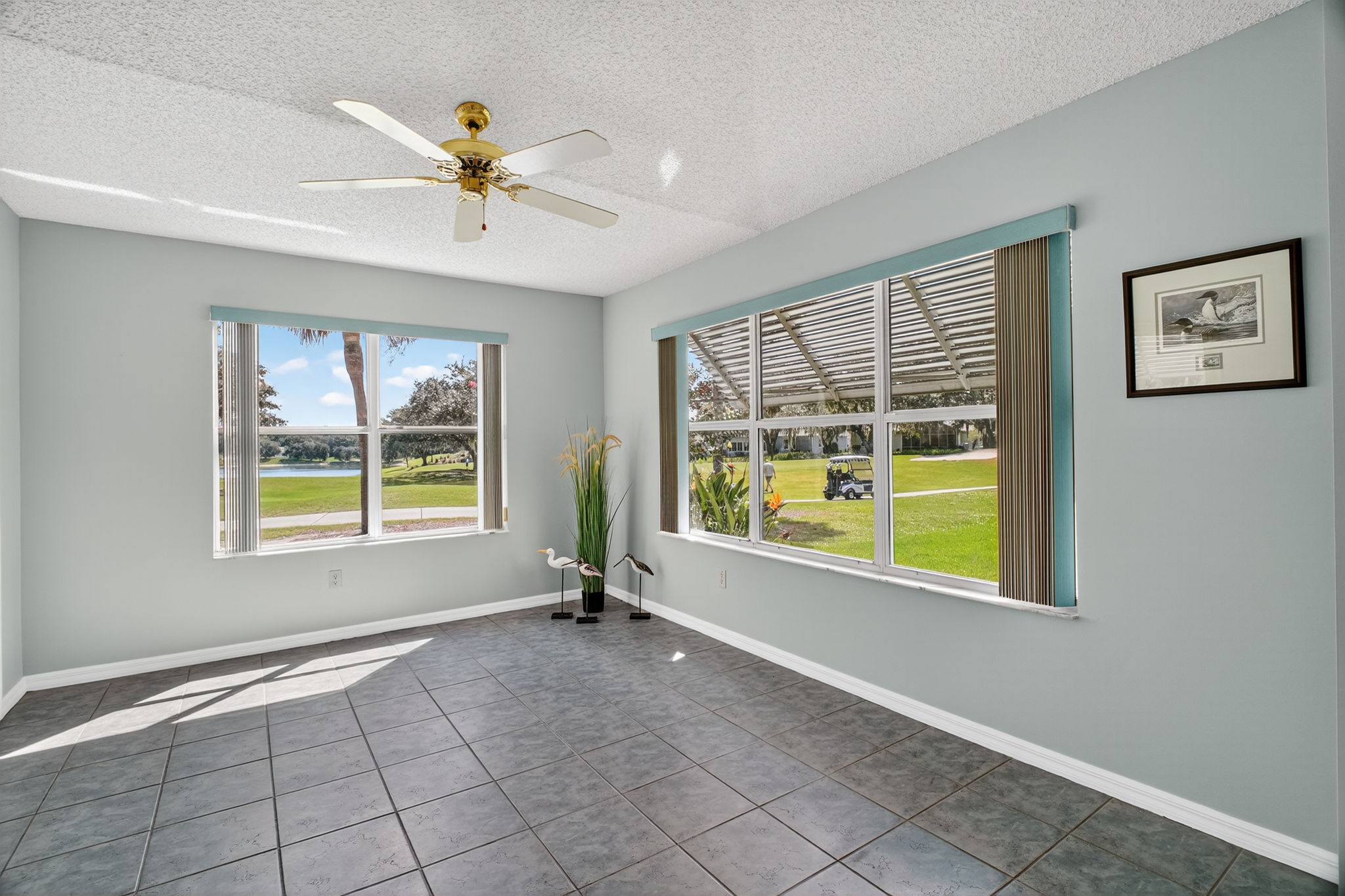 Florida Room with Golf and Water Views!