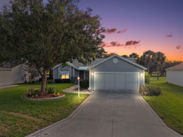 Twilight Front Elevation