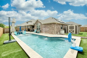 Pool/Back of House/Shed