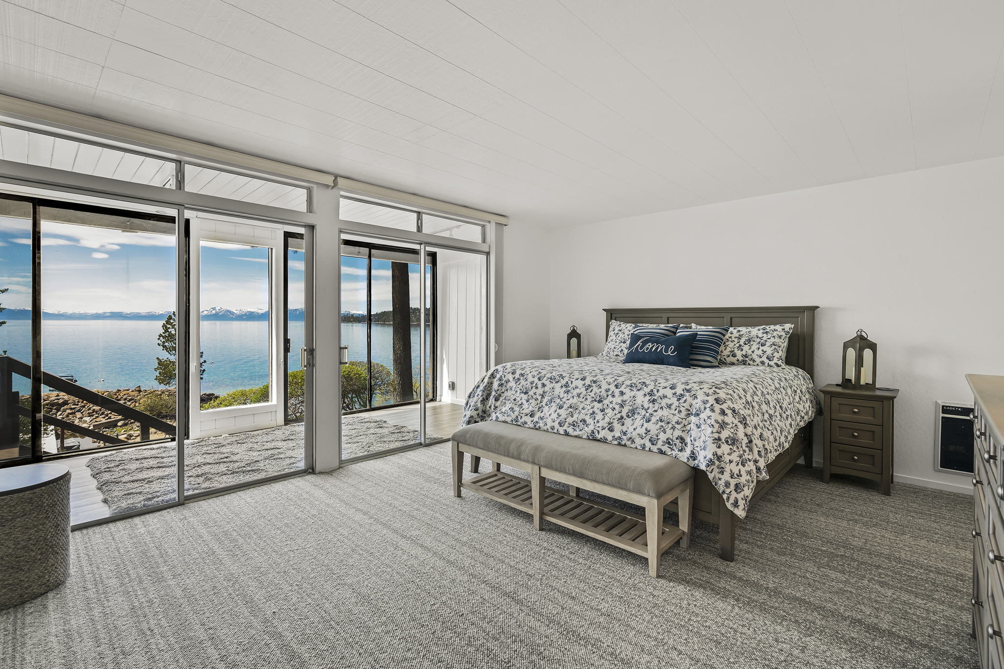 Master Bedroom With Sunroom and Gorgeous Lake View!