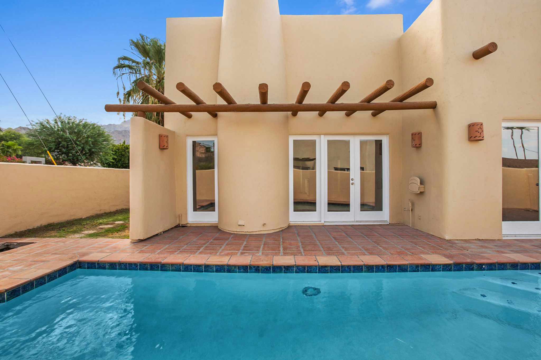 Backyard with Pool