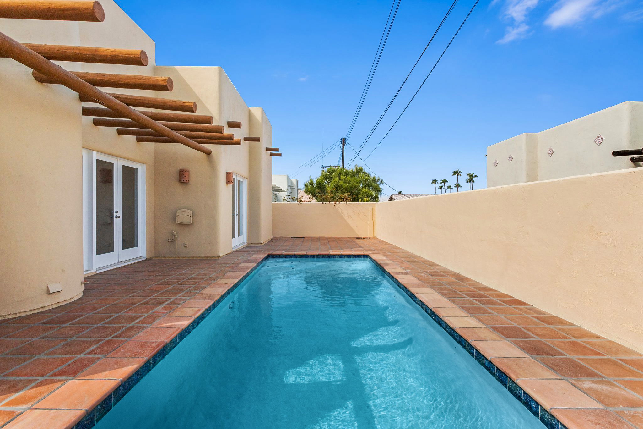 Backyard with Pool