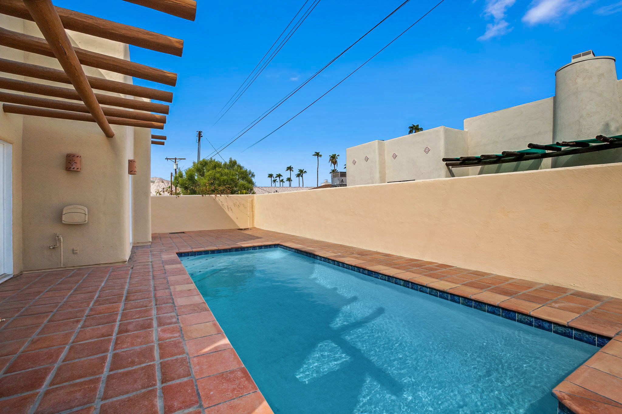 Backyard with Pool