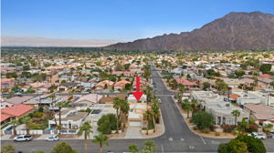 Aerial View of Property and Proximity to Mountains