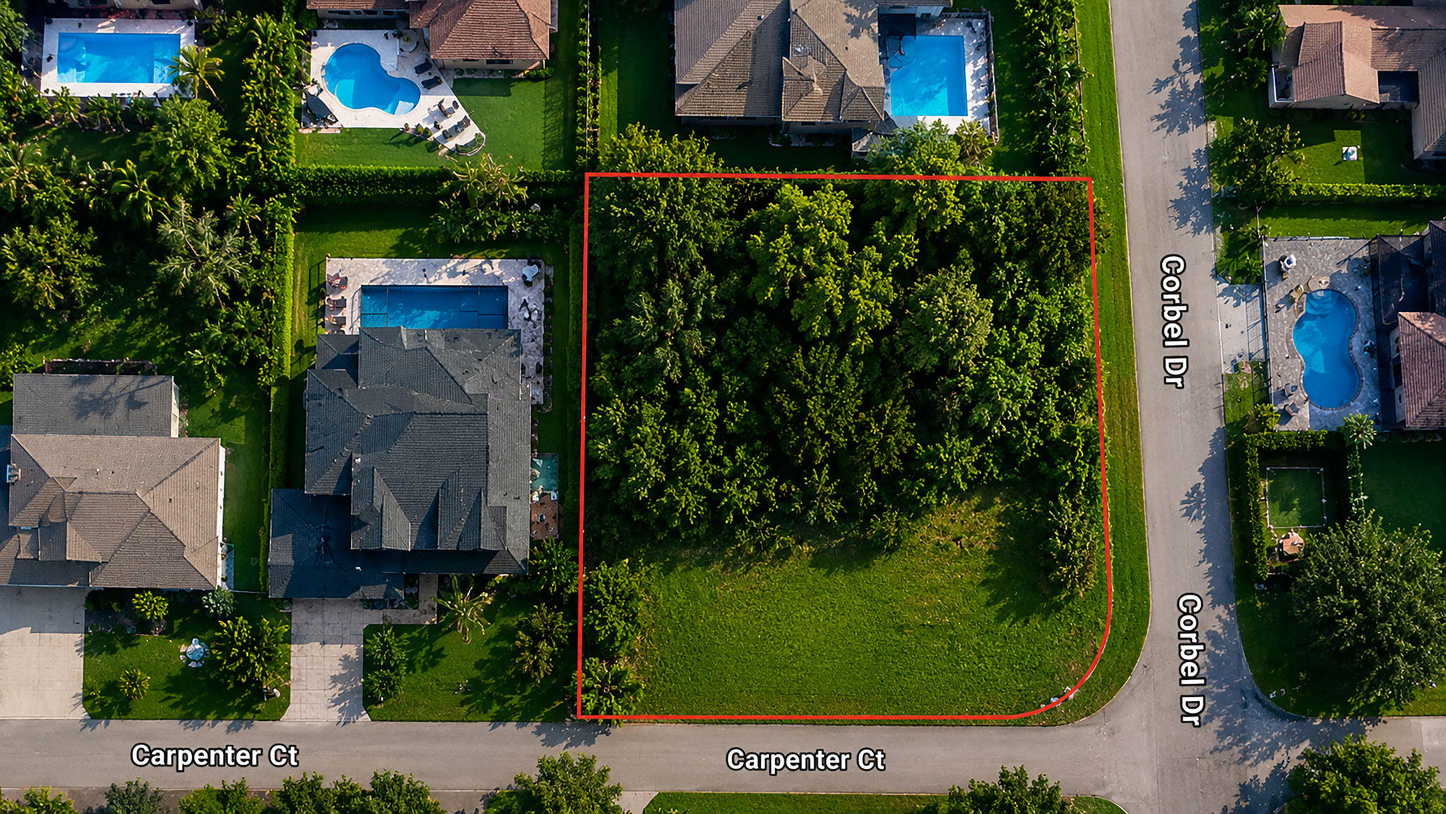 Aerial With Red Outline 2