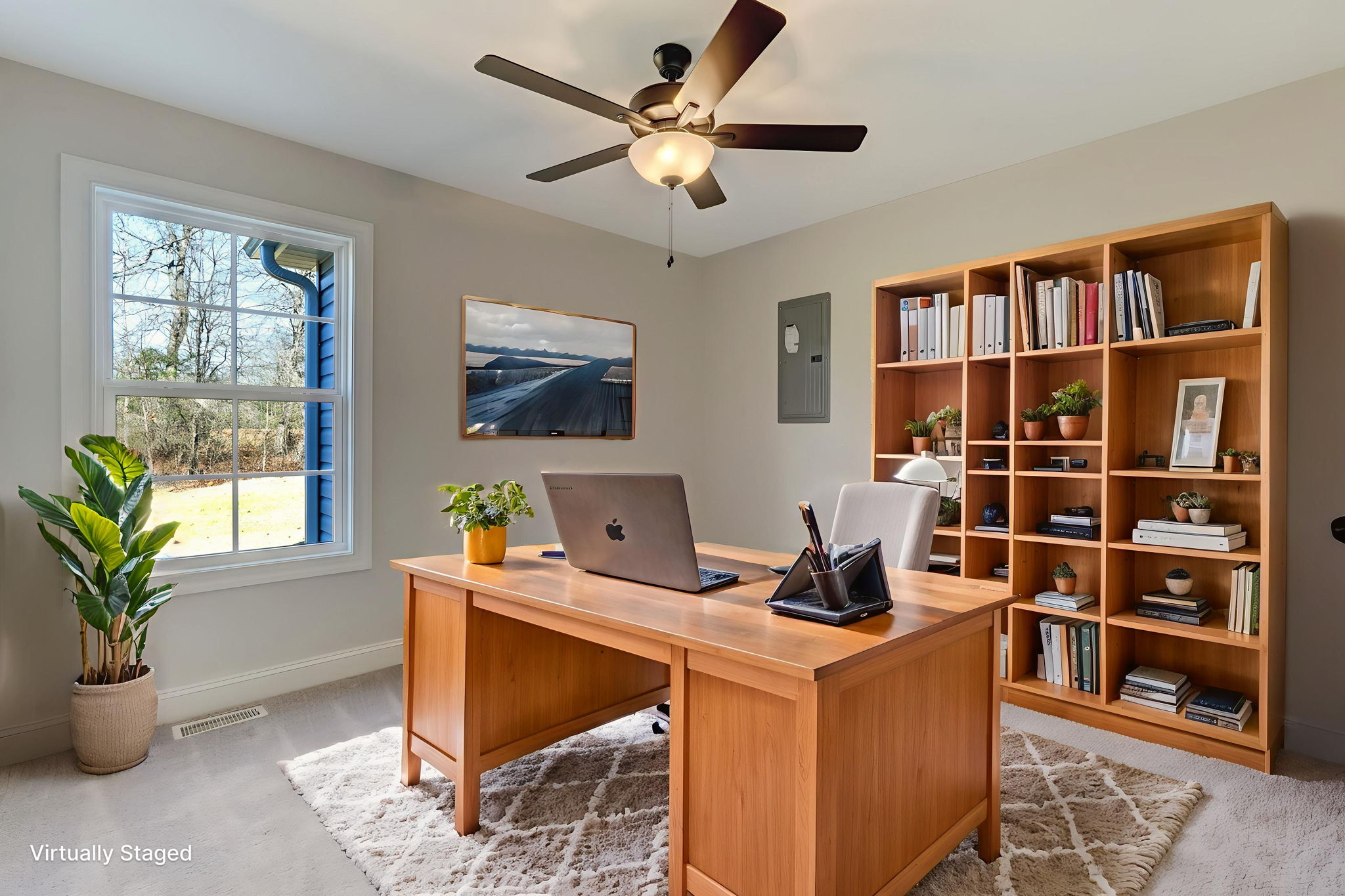 Bedroom 3 virtually staged